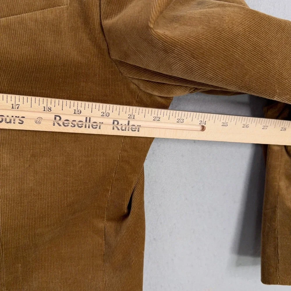Banana Republic Blazer Mens 46L Brown Corduroy Tailored Fit Duca Visconti Career